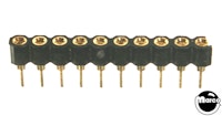 SIP socket (single inline pin) 10-Pin