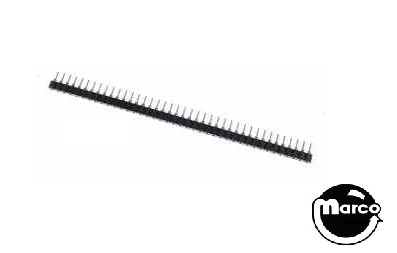 SIP (single inline pin) socket 40-Pin