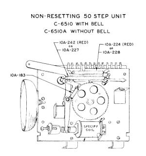 Spring kit Williams 50 Step Unit C6510