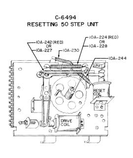 Spring kit Williams 50 Step Unit C6494