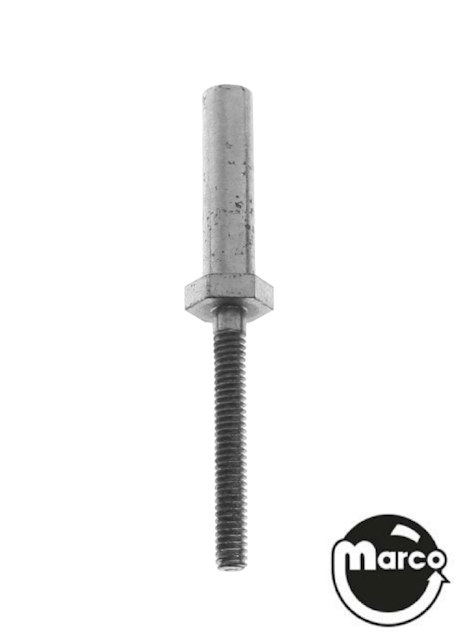 Bumper post 8-32 stud 2-3/8 inch hex base