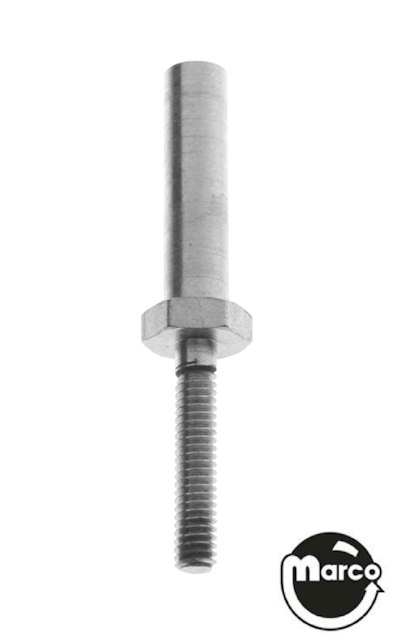 Bumper post 8-32 stud 1.125 7/8 x 1/2 inch hex base