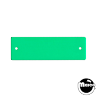 Stern Pinball Placard Backer - Green
