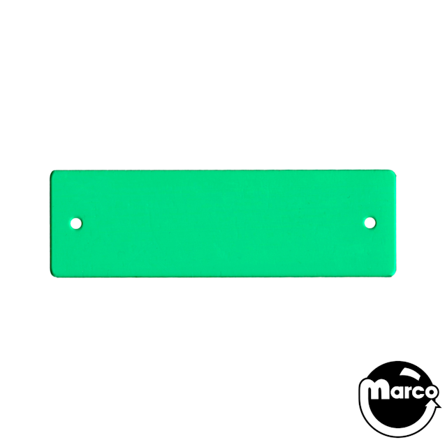 Stern Pinball Placard Backer - Green