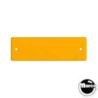 Stern Pinball Placard Backer - Orange