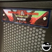 Stern Pinball Placard Backer - Blue