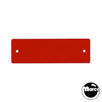 Stern Pinball Placard Backer - Red