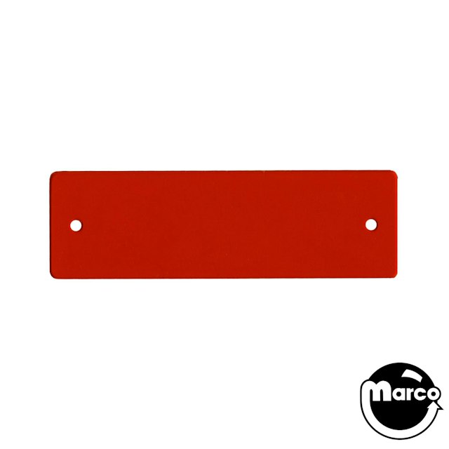 Stern Pinball Placard Backer - Red