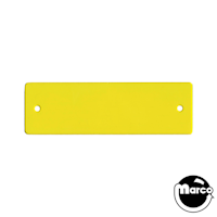 Stern Pinball Placard Backer - Yellow