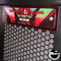 Stern Pinball Placard Backer - Red