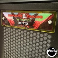 Stern Pinball Placard Backer - Yellow
