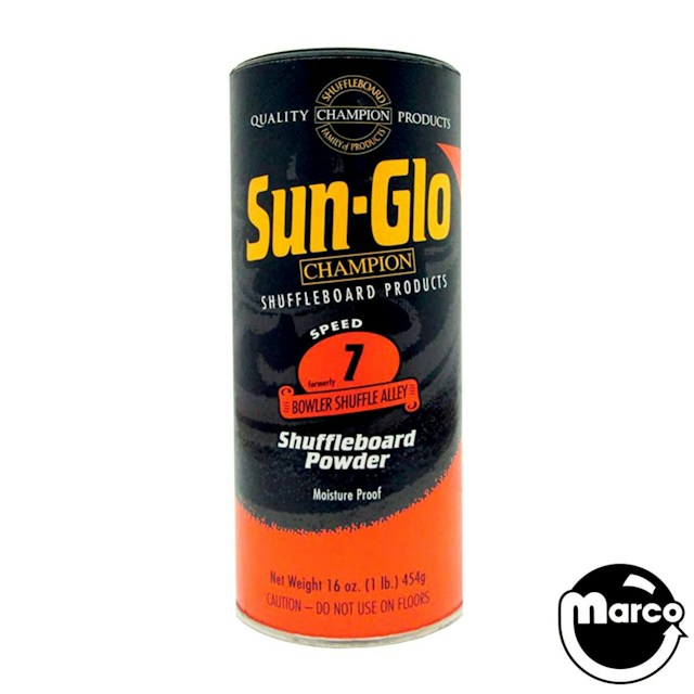 SUN-GLO-7 puck bowler shuffle powder