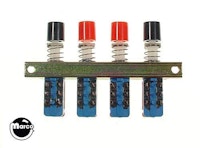 Capcom service switch assembly