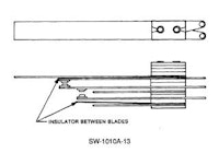Leaf switch - flipper cabinet dual contact