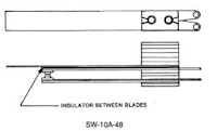Leaf switch - flipper cabinet normally open
