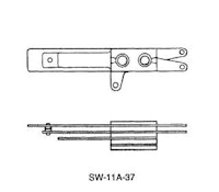 Leaf switch assembly jet bumper