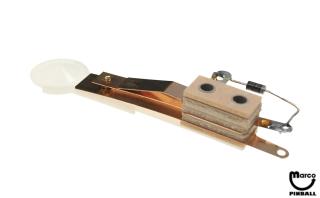 Leaf switch assembly jet bumper