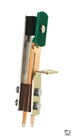 Target switch subassembly - oblong green