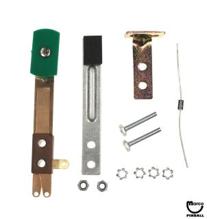 Target switch subassembly - oblong green