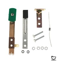 Target switch subassembly - oblong green