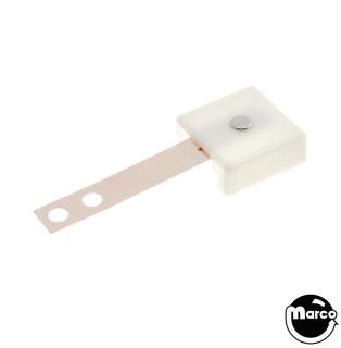 Target face and blade 3D square white