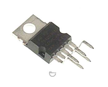 IC - audio power amp 5 pin TO-220 LM383 100-5016-20