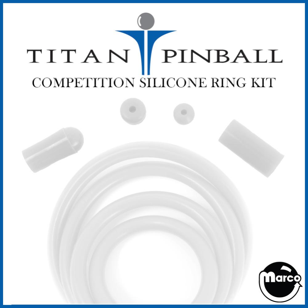 JOHNNY MNEMONIC (Williams)  Titan™ Silicone Ring Kit CLEAR