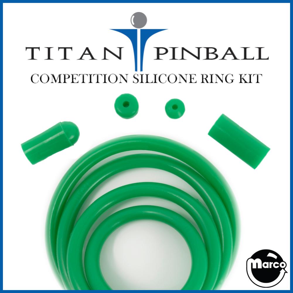 SCARED STIFF (Bally)  Titan™ Silicone Ring Kit GREEN