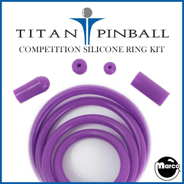TALES OF THE ARABIAN NIGHTS (Williams) Titan™ Silicone Ring Kit PURPLE