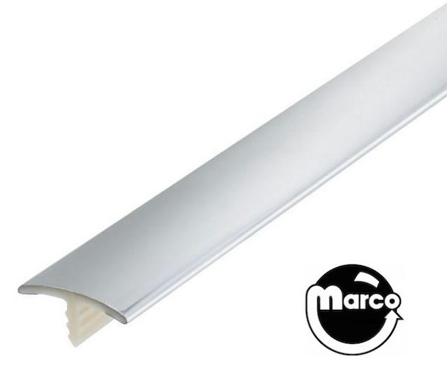 T-molding 3/4 inch chrome - per foot