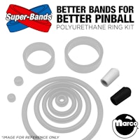 BLACK ROSE (Bally) Polyurethane Ring Kit WHITE