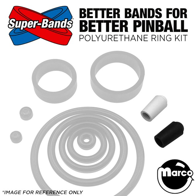 DRACULA (Williams) Polyurethane Ring Kit WHITE
