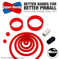 HIGH SPEED (Williams) Polyurethane Ring Kit RED