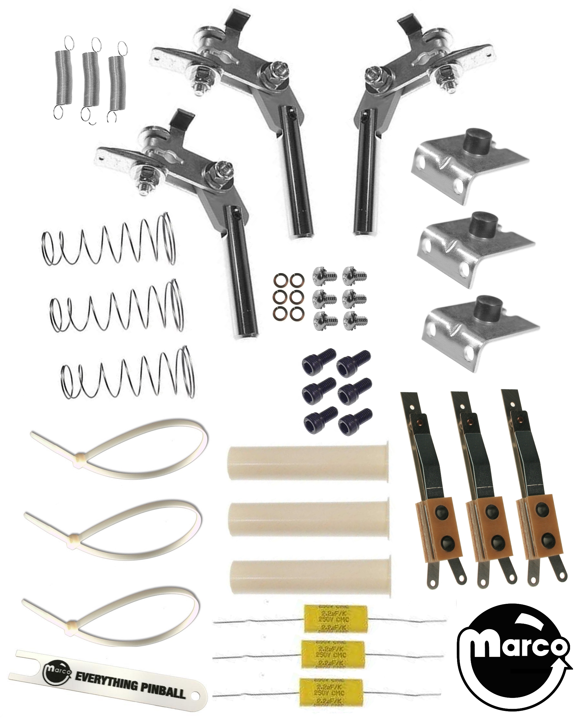 Flipper Rebuild Kit Williams 2 LEFT 1 RIGHT