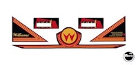 Williams System 3-11 Games Apron Decals