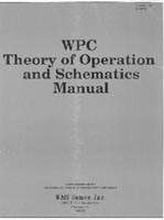 WPC Theory Of Operation And Schematics 16-9233