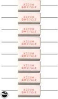 Resistor kit Williams System 3-7