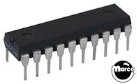 IC - 20 pin DIP programmed Gottlieb GAL16V8B