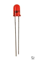 LED - red 5mm T1-3/4 round