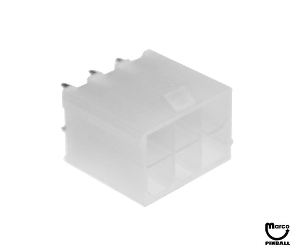 Connector - pcb mount 6 position 39-28-1063
