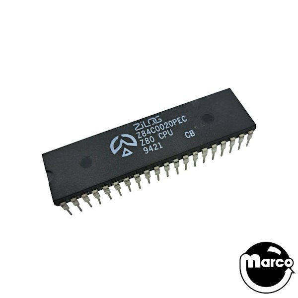 Z80-CPU - IC - 40 pin dip microprocessor - Marco Specialties Pinball Parts