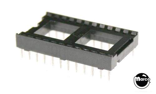 DIP24 - IC socket - 24 pins .600 inch wide - Marco Specialties