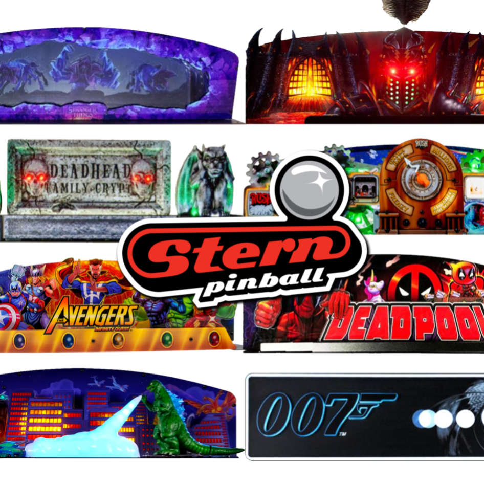 Stern Pinball Toppers