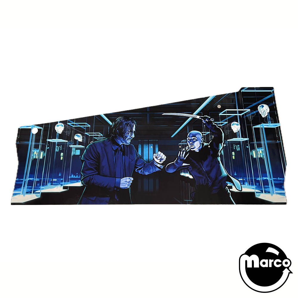 JOHN WICK PRO (STERN) Right Cabinet Decal