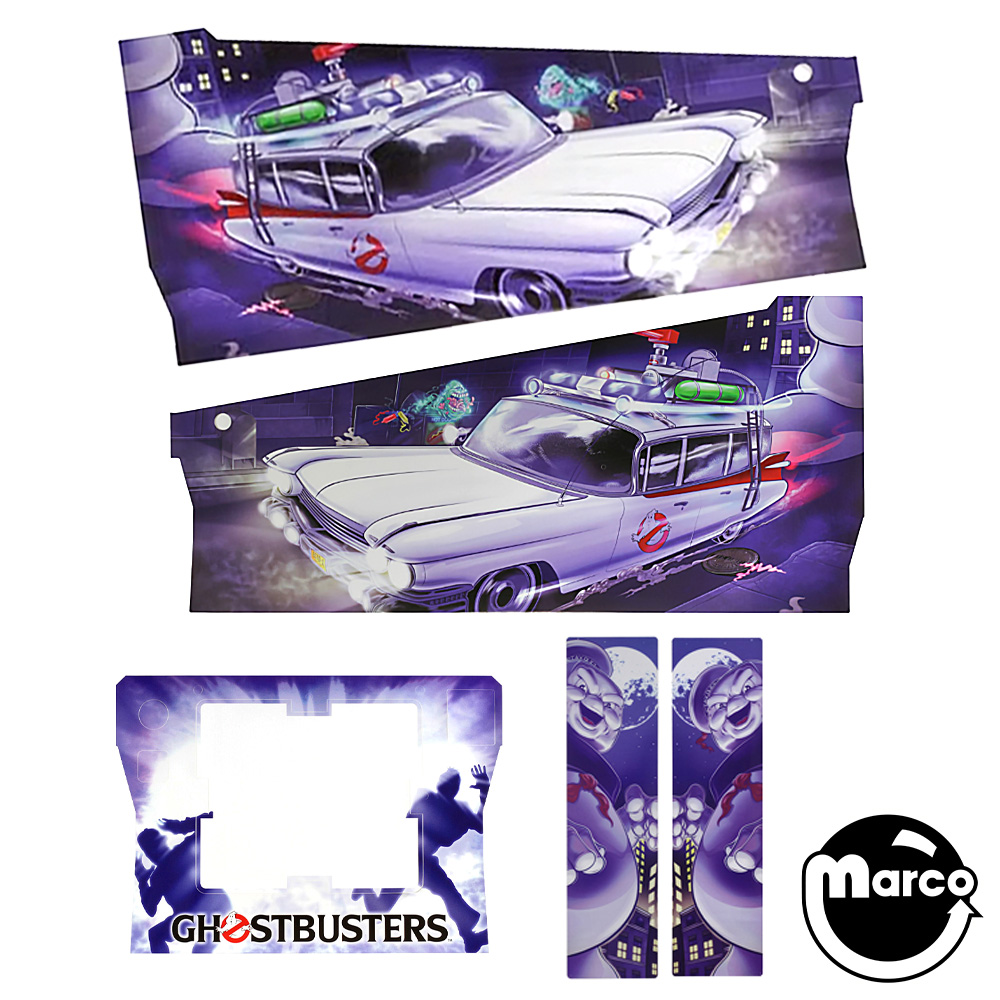 820-71H7-0X - GHOSTBUSTERS PRE (Stern) Cabinet decal set