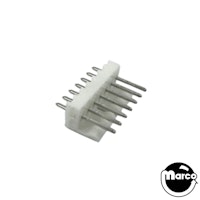 Connector 7 pin male .100 inch rail