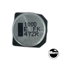 Capacitor 1000uF 25V Surface Mount 13.5mm&sup2; x 12.5mm
