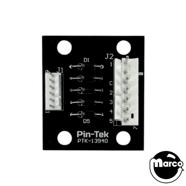 PTK-13940 - Pin-Tek Board - 5 sw & diode assembly - Marco Specialties ...