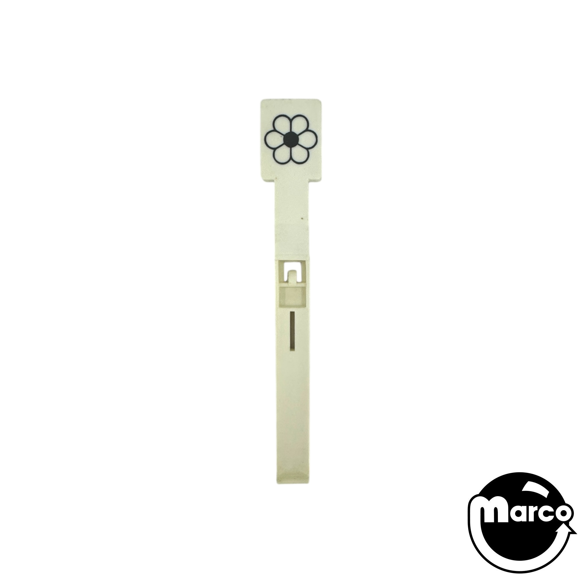 Drop target Gottlieb white/black 'flower'