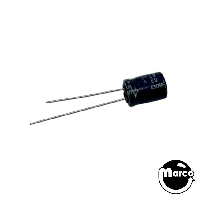 Capacitor 47uF 63V radial